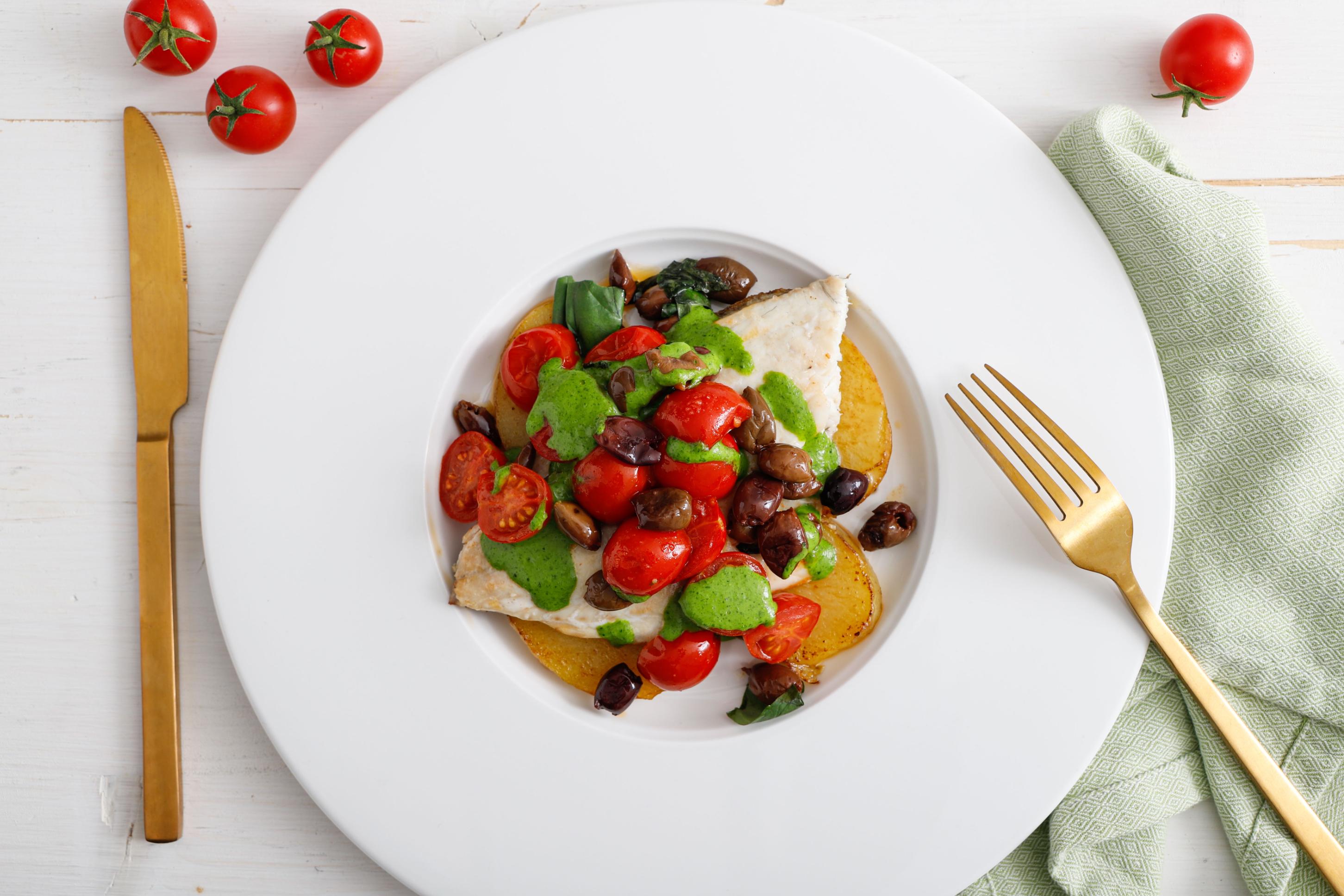filetto di orata alla siciliana